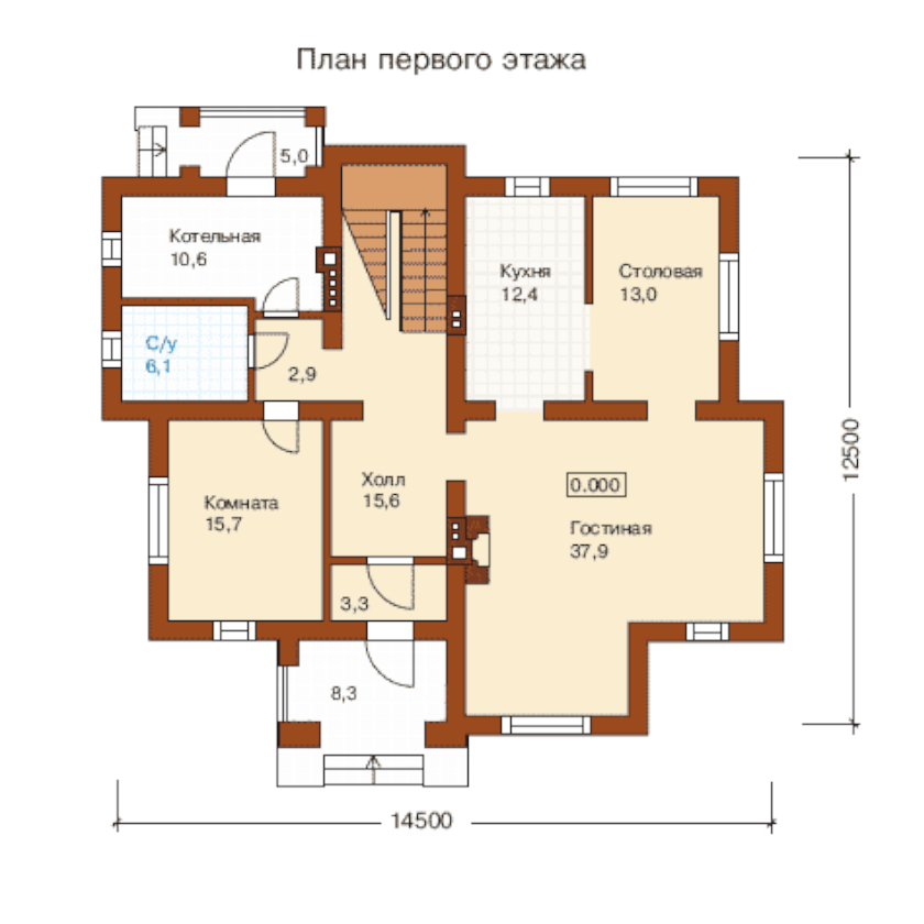 1 этаж