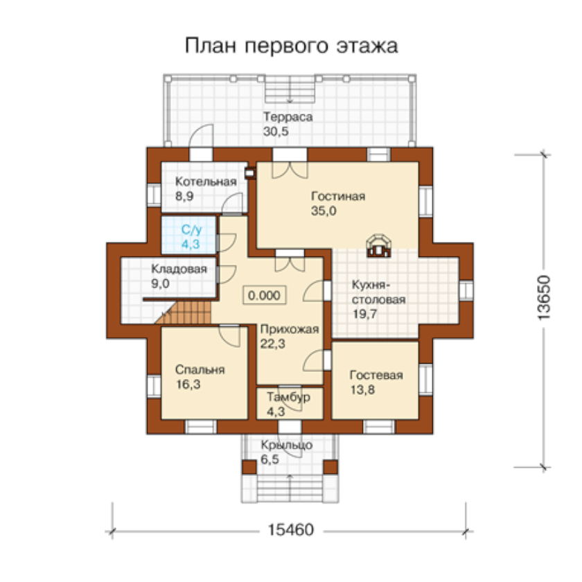 1 этаж